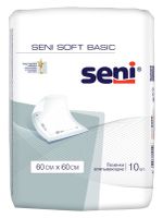 Пелёнки непромокаемые Seni Soft Basic (60х60 см) 10 шт