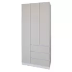 Шкаф Smartex (15861) N15 100cm Alb+Kashemir