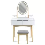 Masă Jumi CM-920576 , 140x80x40cm, Alb