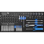 Set de unelte de mână Hoegert HT7G148 набор 1/4
