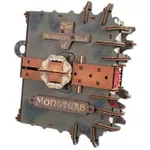 Пазл Ugears Cartea Monștrilor Monstruoși, 2464D