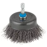 Набор головок, бит, насадок Wolfcraft 2109000 Perie tip oala din sarma de otel 80mm