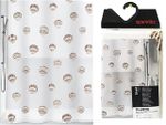 Шторка для душа 180X200cm Spirella Shell, PEVA