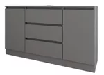 Comodă Smartex (16222) Т4 160cm Grafit