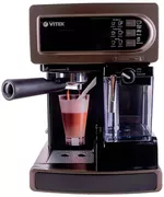 Espressor manual VITEK VT-1517, 1300W, Maro
