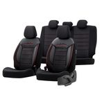 Чехол для автомобиля Pigeon Set OTOM Comfortline negru/rosie CMF-218 2+1