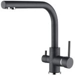 Смеситель кухонный Helika-AquaSanita 2663L-222 AKVADUO LONG Graphite