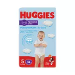 Трусики для мальчиков Huggies Jumbo 5 (12-17 кг), 34 шт