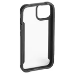 Husă pentru smartphone Hama 215541 Metallic Frame Cover for Apple iPhone 14 Plus, transparent/black