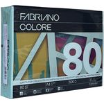 Бумага офисная Fabriano Бумага Colore A4, 80г/м2, 500 листов, celeste chiaro