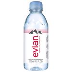 Evian apa minerala de izvor necarbogazeificată (plată), 330 ml