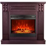 Камин электрический ArtFlame Verona black & Mirabella