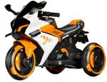 Mașină electrică pentru copii Richi (52962) Motocicleta oranj pe acumulator pentru copii (W6)