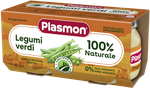 Пюре PLASMON зеленые овощи (6 мес), 2x80 г