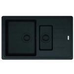 Chiuvetă bucătărie cu bateria Franke 114.0662.879 BFG 651-78 + Novara Plus Negru VN