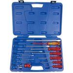 Șurubelniță King Tony 35114MR01 отвертки, 14 пр. (пластиковый ящик)