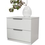 Noptieră Bayro Murano 550x500x450 белый мат