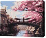 Tablou pe numere BrushMe RMG0022FC 30x40сm (fără cutie) Înflorirea sakurei