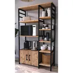 Etajeră Bofigo Multi etajat, p/u bucatorie, 83x30x140 cm, Stejar (28-08-02)