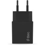 Зарядное устройство сетевое ttec 2SCS20LS USB to Lightning 2.4A (1.2m), Black