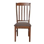 Стул Evelin di Costacurta Wenyi Burnish oak (Обивка Ekea-12 Dark Brown)