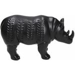 Decor Andrea Fontebasso 48858 Статуэтка Носорог 22cm H13cm, черный, керамика