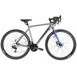 Bicicletă Crosser NORD 16S 700C 500-16S Grey/Blue 116-16-500 (S)