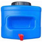 Accesoriu pentru piscină Uniplast 37265 Rezervor apa cu robinet 10L (albastru) cu suport sapun (18x30x27cm)