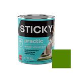 STICKY PRACTIC Эмаль Алкидная Светло Зелёная 0,6 л