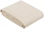 Муслиновое покрывало KikkaBoo Dots Beige, 100x100 cm