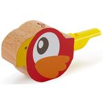 Jucărie muzicală Hape E0474 Fluier Pasăre de culoare roșie