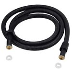 Душевой шланг Hydro S INOX 200cm, negru (0103240)