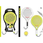 Echipament sportiv miscellaneous 11368 Palete tennis plastic 2+1 minge 186684