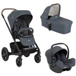 Сărucior pentru copii Joie T1201GAMNL000 3in1 Chrome Dlx Moonlight