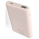 Аккумулятор внешний USB (Powerbank) Hama 201664 SLIM 5HD 5000 mAh, Output: USB-A, light pink