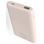 Acumulator extern USB (Powerbank) Hama 201664 SLIM 5HD 5000 mAh, Output: USB-A, light pink