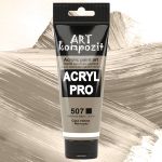 Краска акриловая Art Kompozit, (507) Серая теплая, 75 мл