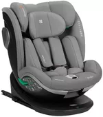 Scaun auto rotativ cu isofix KikkaBoo i-Drive Light Grey (0 - 36 kg)