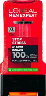 3в1 гель для тела, лица и шампунь для волос LOREAL MEN EXPERT STOP STRESS, 300мл