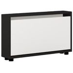 Raft pentru încălțăminte Mobildor-Lux Leo Slim 50x16x47H cm Anthracite/White