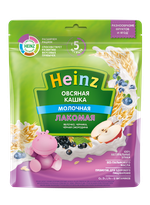 Terci Heinz din ovăz cu mere, afine și coacăză neagră (5+ luni), 170gr.