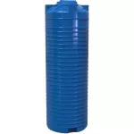 Duș de vară Uniplast 37090 Rezervor apa 1000 L vertical, oval (albastru) cu stut D. 1/2