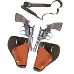 Игрушечное оружие Gonher 147/0 Set Cowboy GOHNER double pistol 147/0, 44078