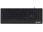 Gaming Keyboard SVEN KB-G7400, TLK,Bbacklighting, WinLock, 12 Fn keys, Black, USB