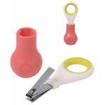 Set pentru îngrijirea bebeluşului Bebe Confort 32000214 Ножницы Ice Cream Pink