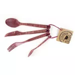 Посуда походная Kupilka 971739 KCUTR0 Набор столовых приборов 4pcs (red)