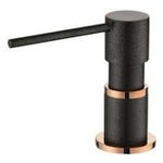 Dozator săpun Helika-AquaSanita DTQ-601C Stainless Steel + Plastic
