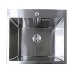 Мойка кухонная Waltz HDA 5050 Crom satin