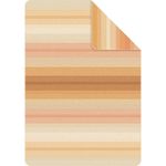 Домашний текстиль Ibena 1933/230 Jacquard Baumwolldecke Kitale mith GOTS Zertifikat Orange