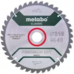 Диск отрезной Metabo 628060000 Лента для циркулярной пилы Precision CUT для дерева HW/CT 216x30, 40 Вт